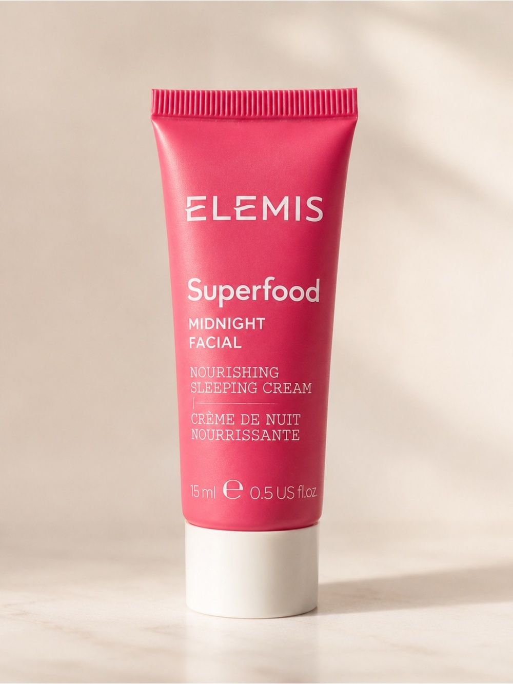 ELEMIS Superfood Midnight Facial Cream - Vibrant Pink Tube